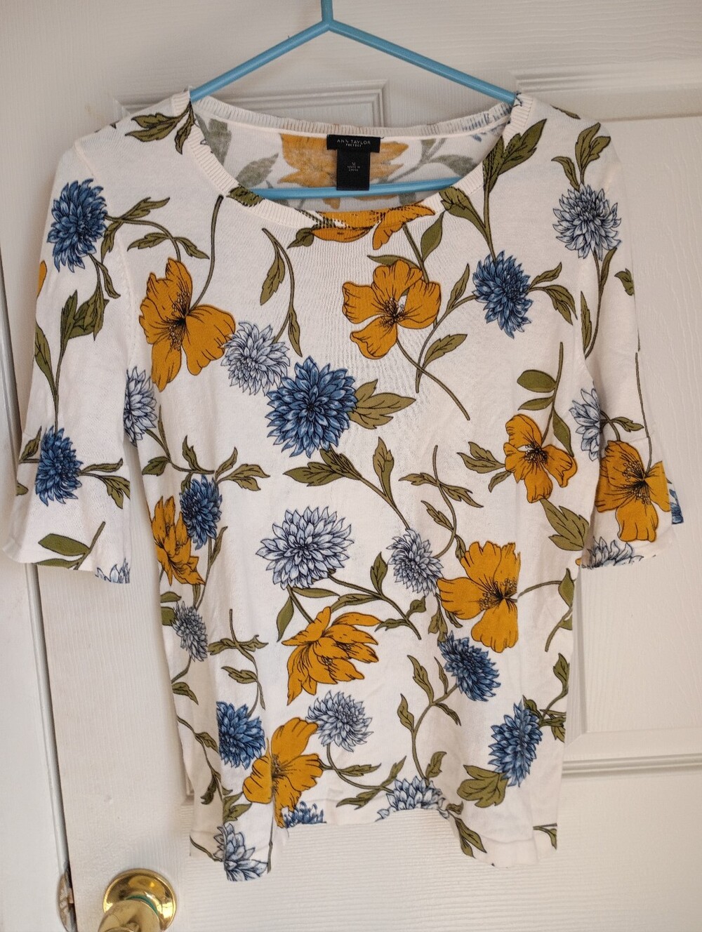 Ann Taylor Factory 100% Cotton Summer Sweater